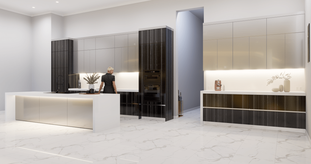 conceptual proposal for kitchen 
